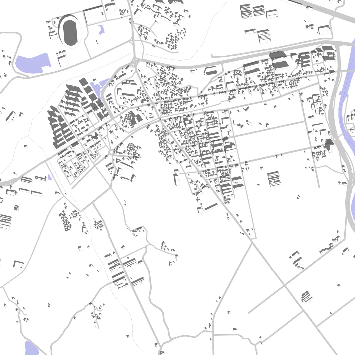 Haman Lageplan (2,5 km)