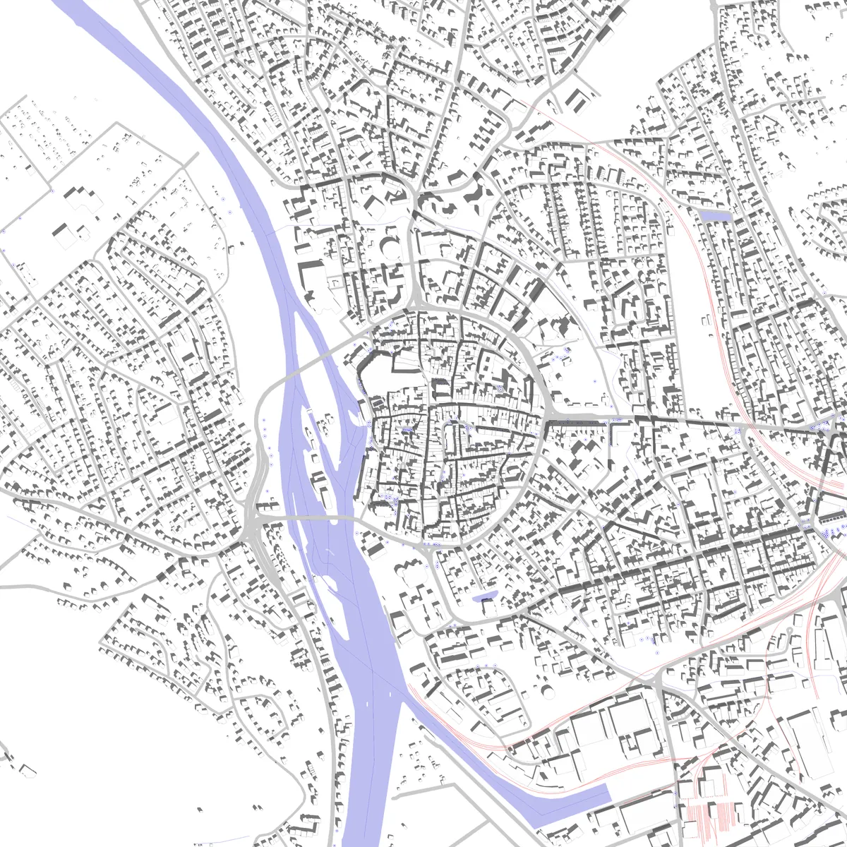 Hameln site plan (2.5 km)