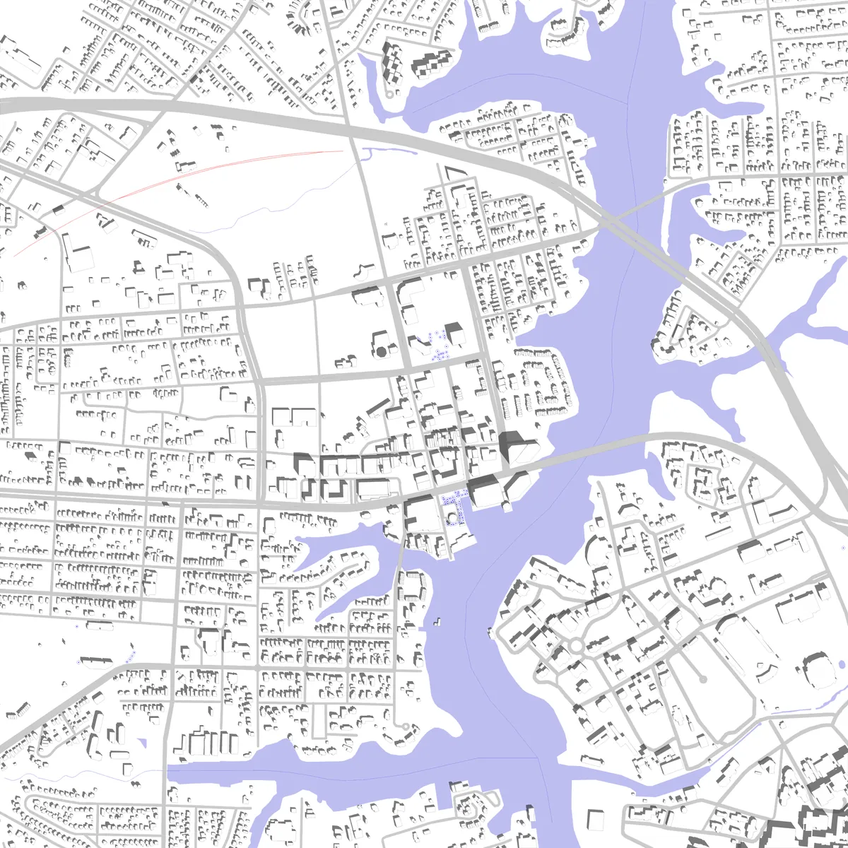 Hampton site plan (2.5 km)