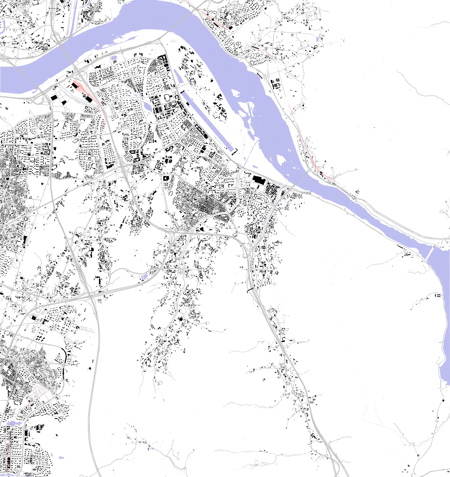 Hanam figure ground plan