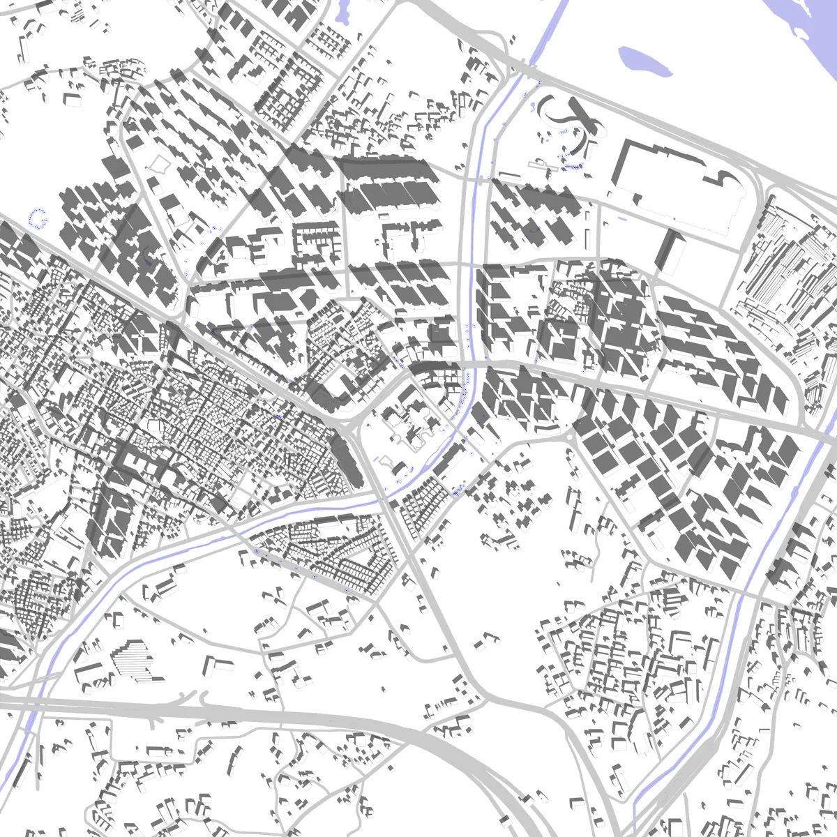 Hanam site plan (2.5 km)