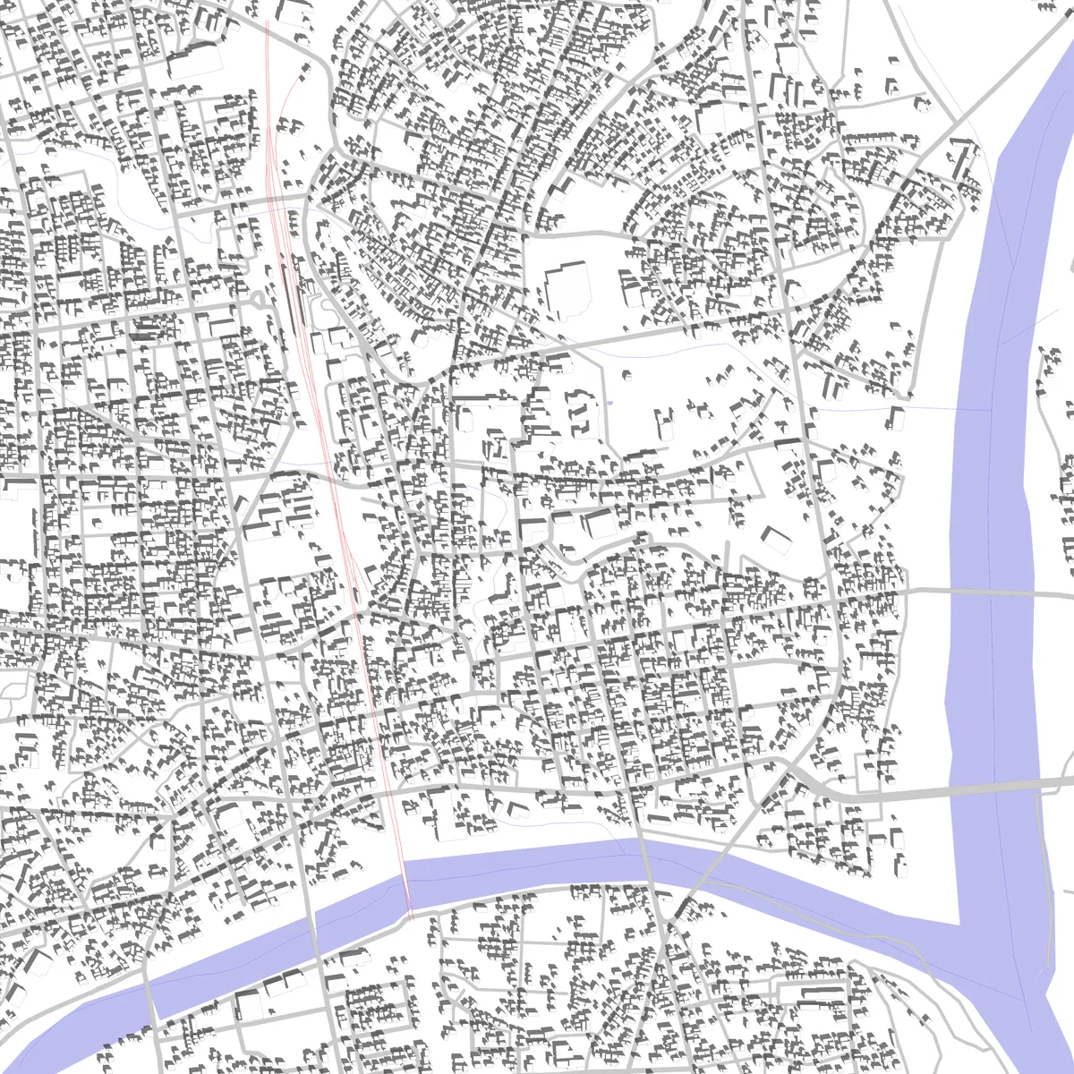 花巻 敷地図 (2.5 km)