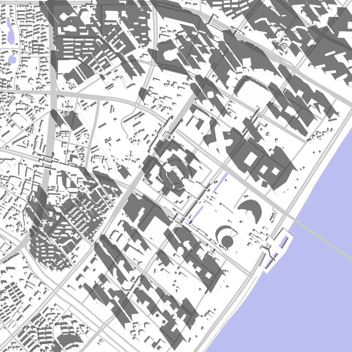 杭州 场地现状图 (2.5 km)