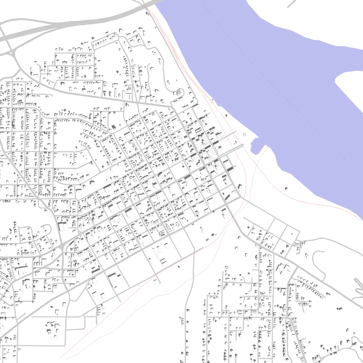Hannibal Lageplan (2,5 km)