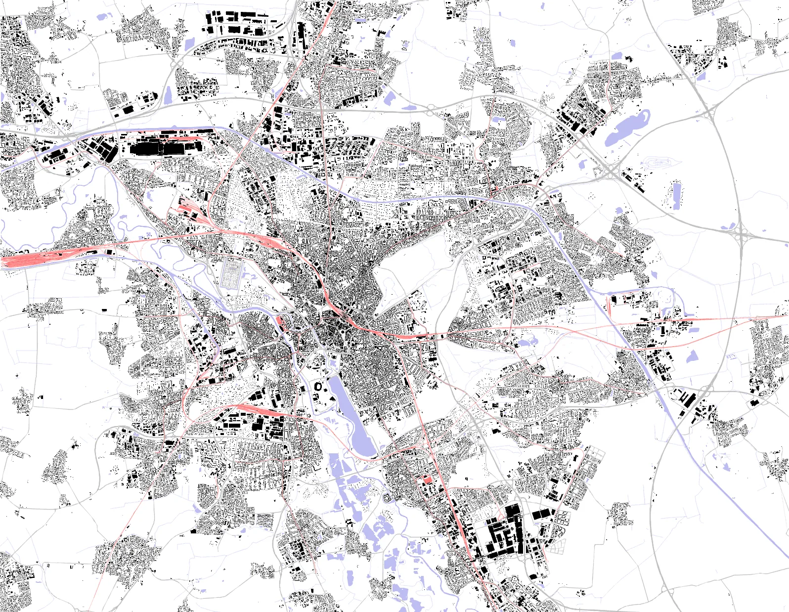 Hanover Schwarzplan