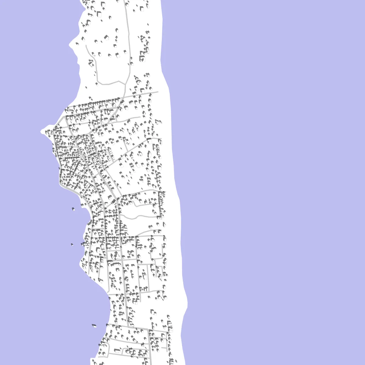 Harbour Island site plan (2.5 km)