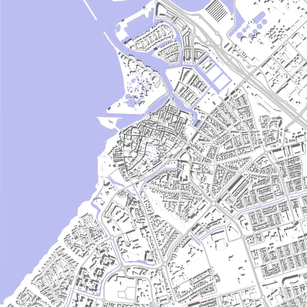 Harderwijk site plan (2.5 km)
