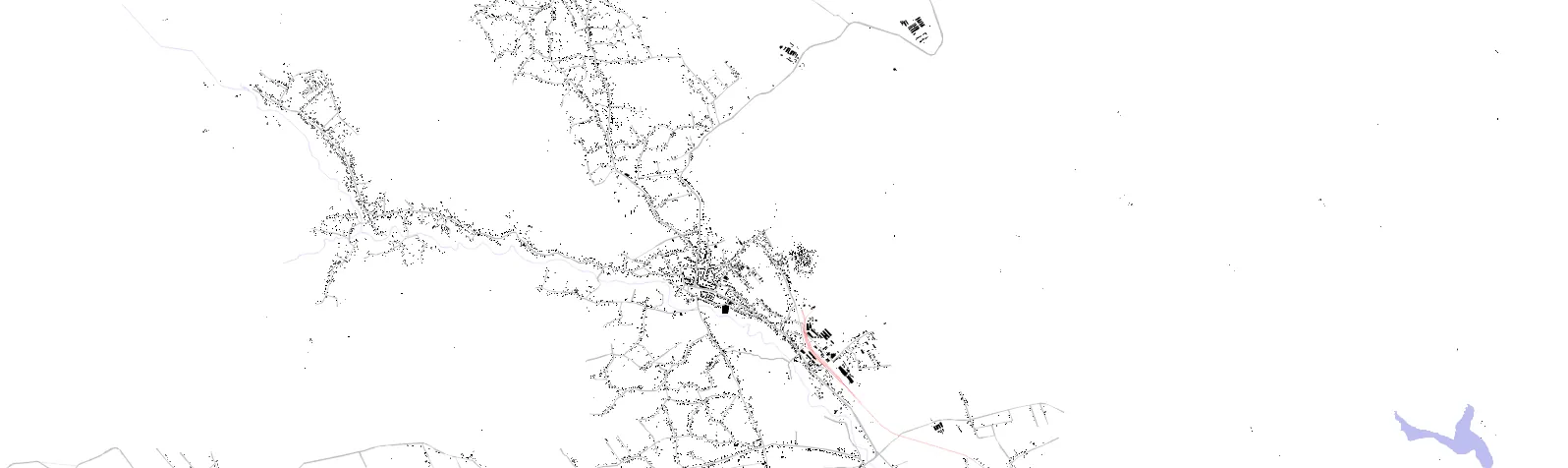 Hârlău figure ground plan