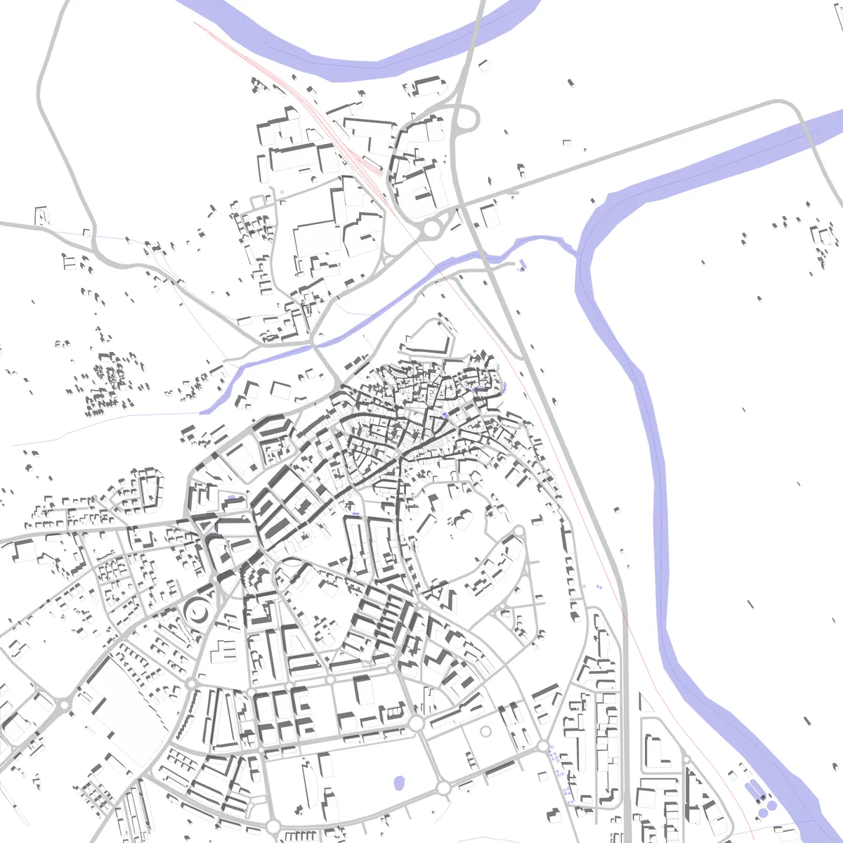 Haro plano de situación (2.5 km)