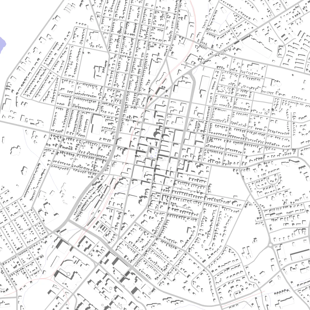 Harrisonburg site plan (2.5 km)