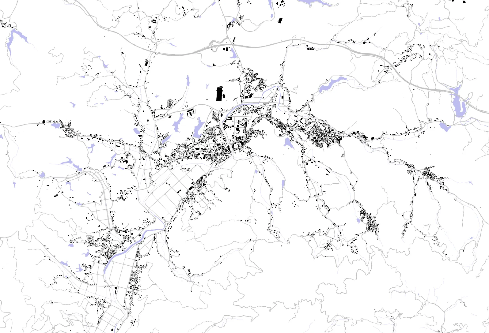 波佐見 図と地のプラン