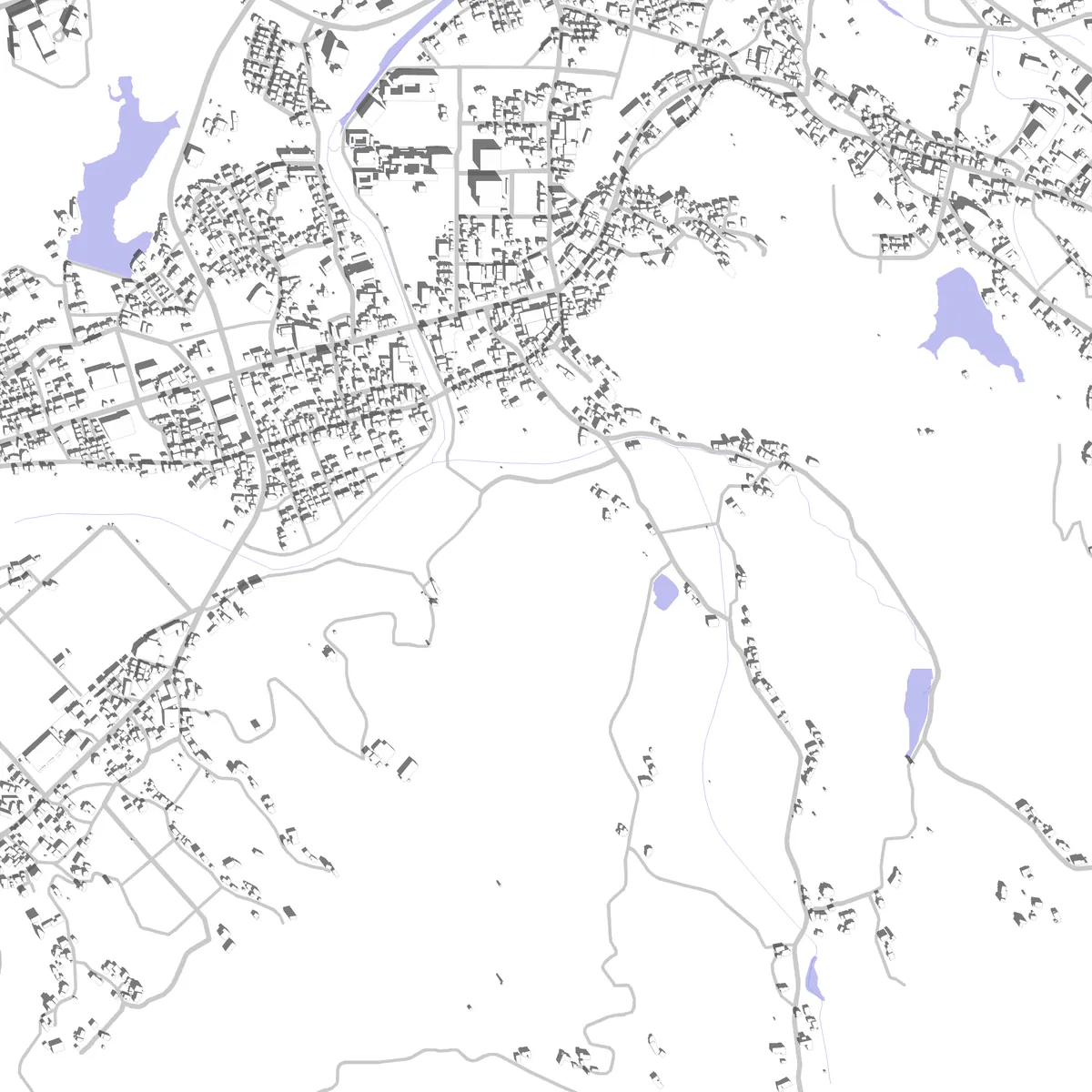 波佐見 敷地図 (2.5 km)