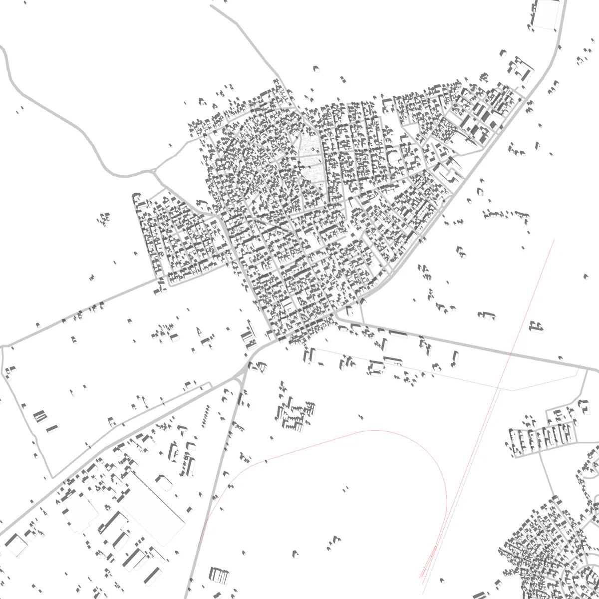 Hassi Ben Okba site plan (2.5 km)