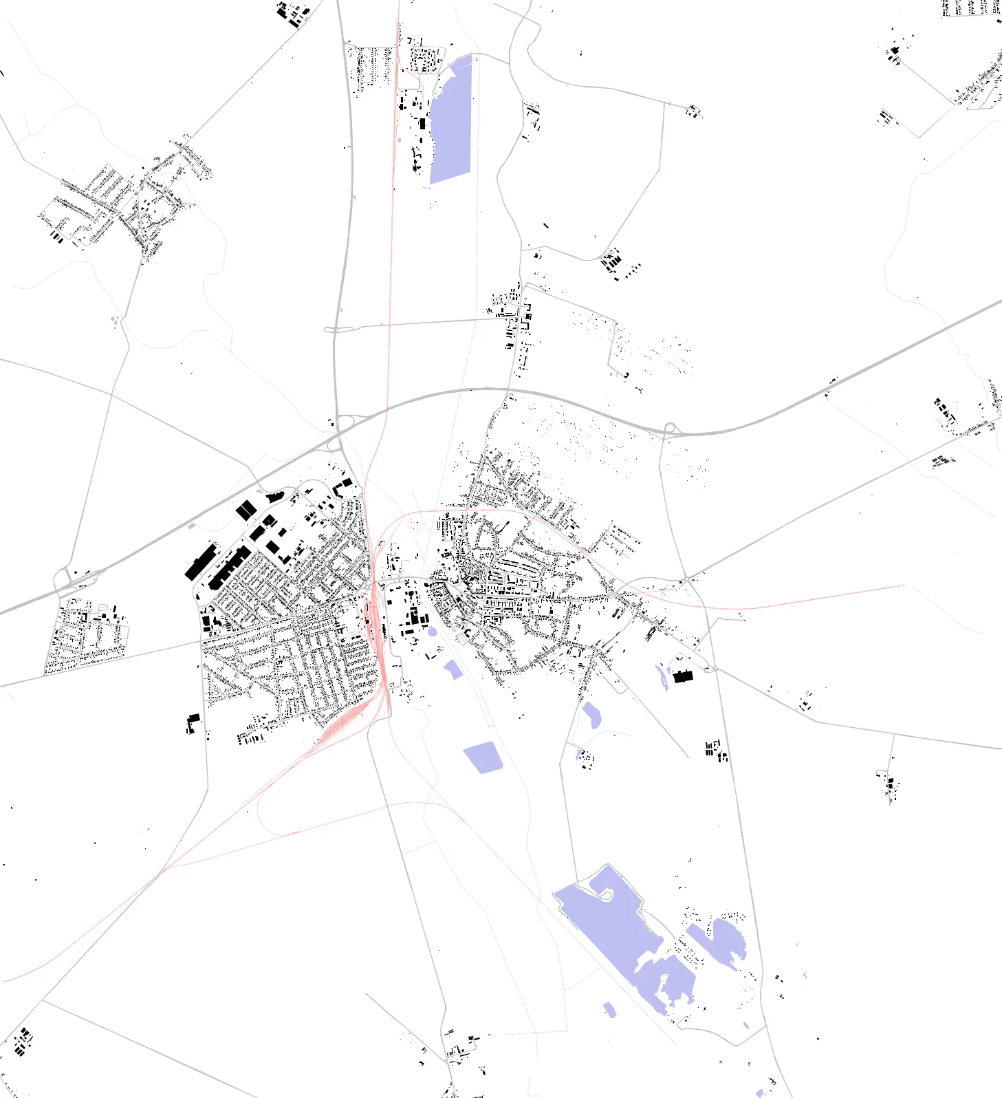 Hatvan figure ground plan