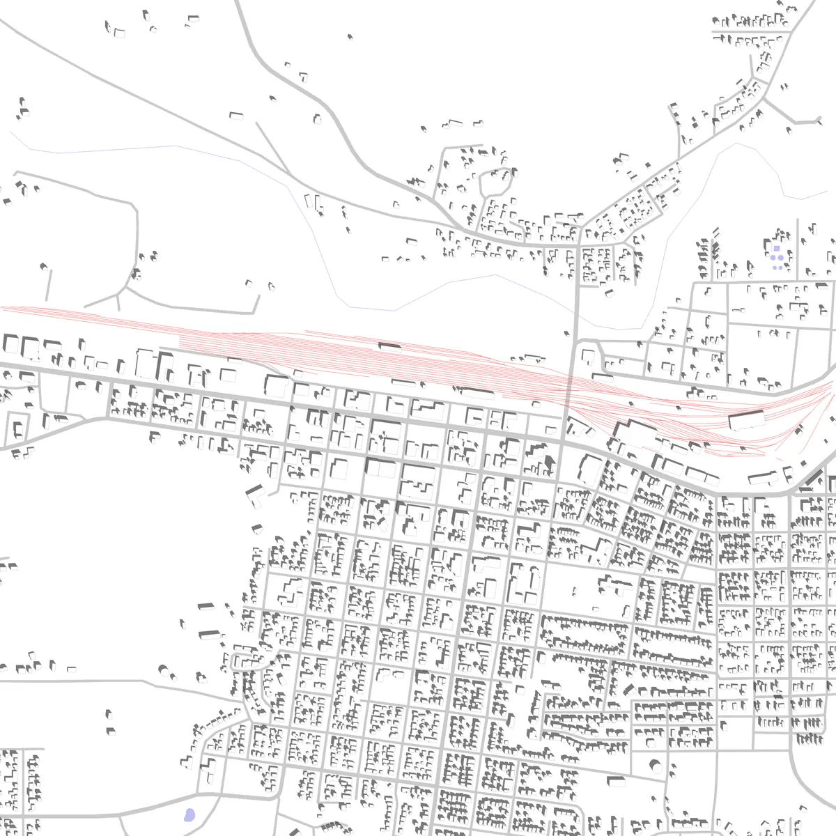 Havre site plan (2.5 km)