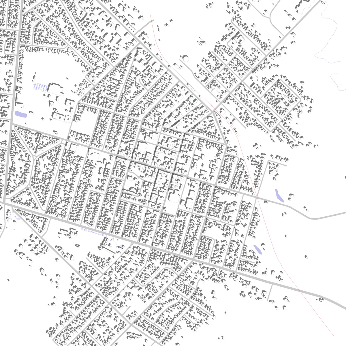 Hawera Lageplan (2,5 km)