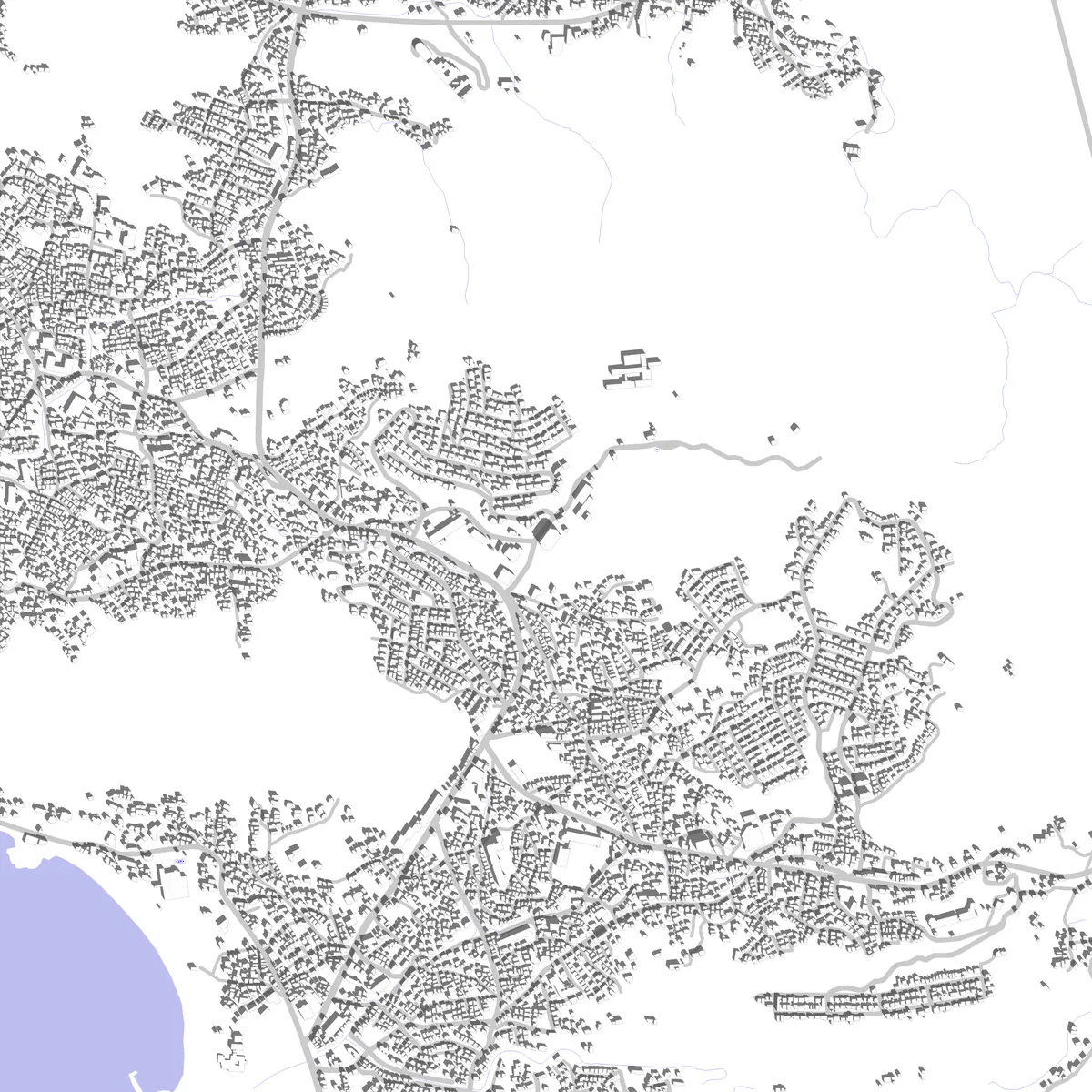 Hayama site plan (2.5 km)