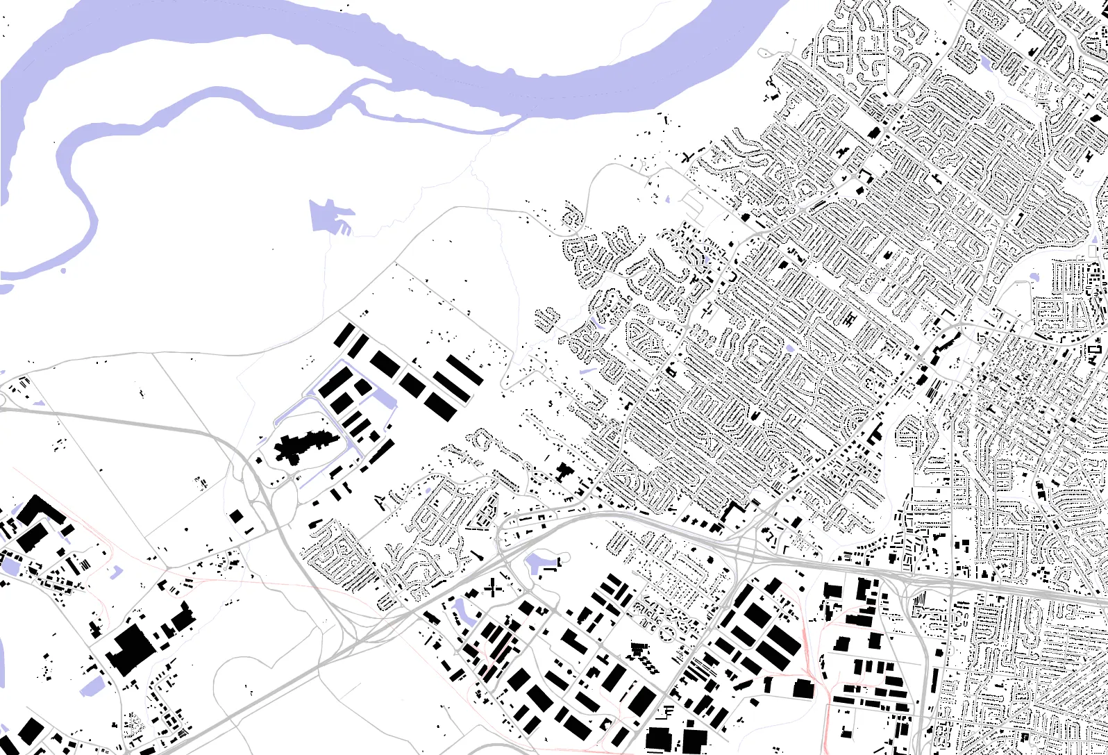 Hazelwood figure ground plan