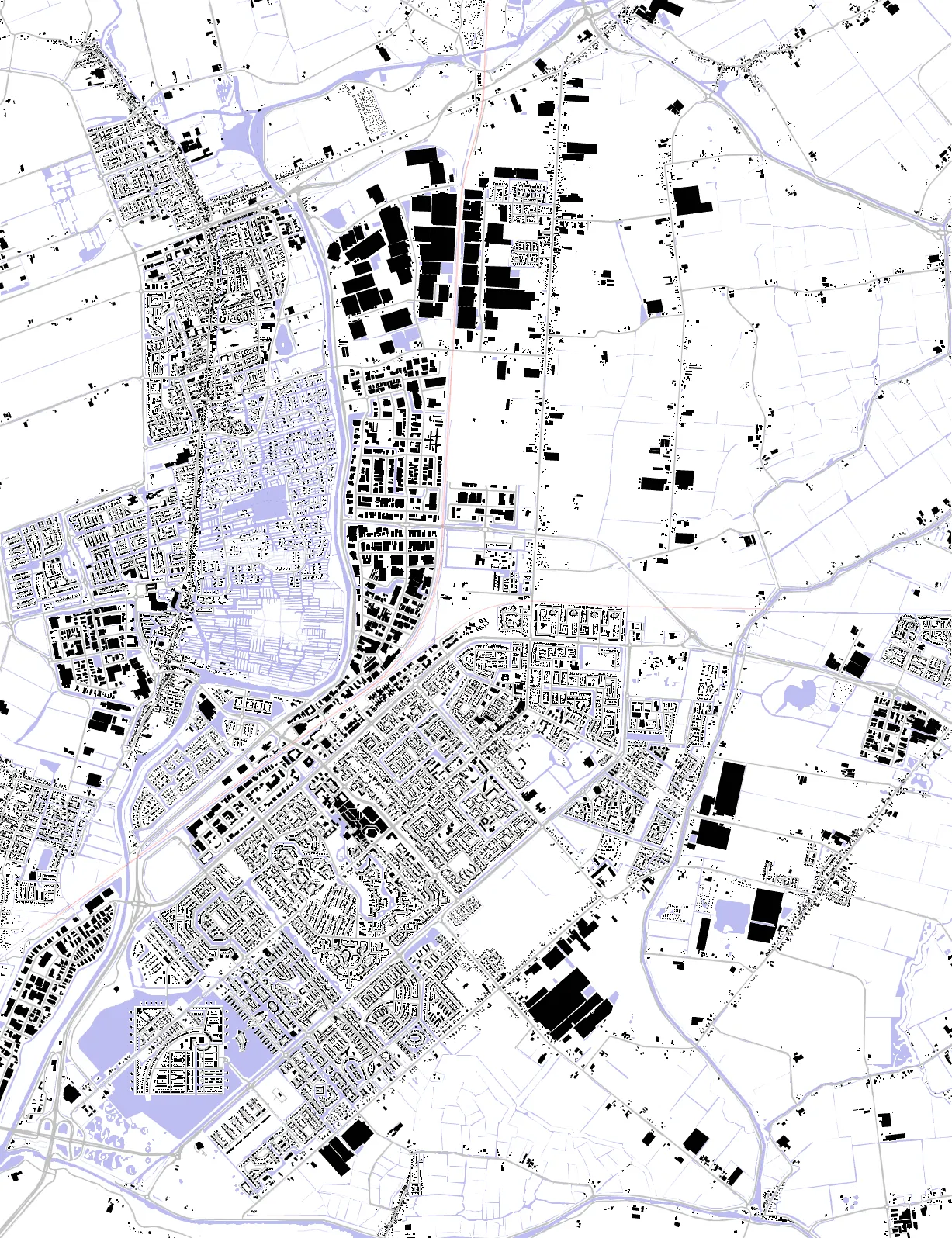 Heerhugowaard zwartplan