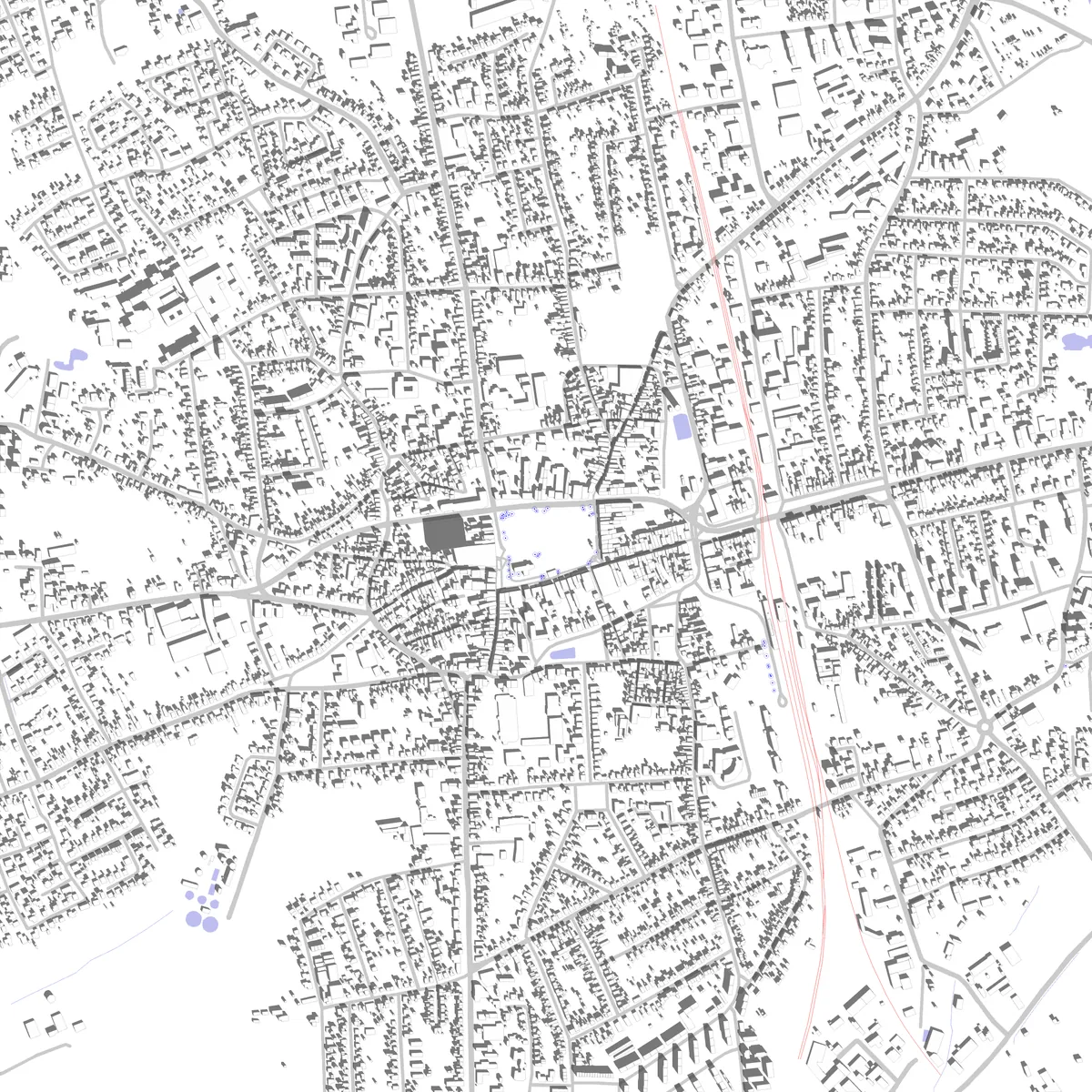 Heide Lageplan (2,5 km)