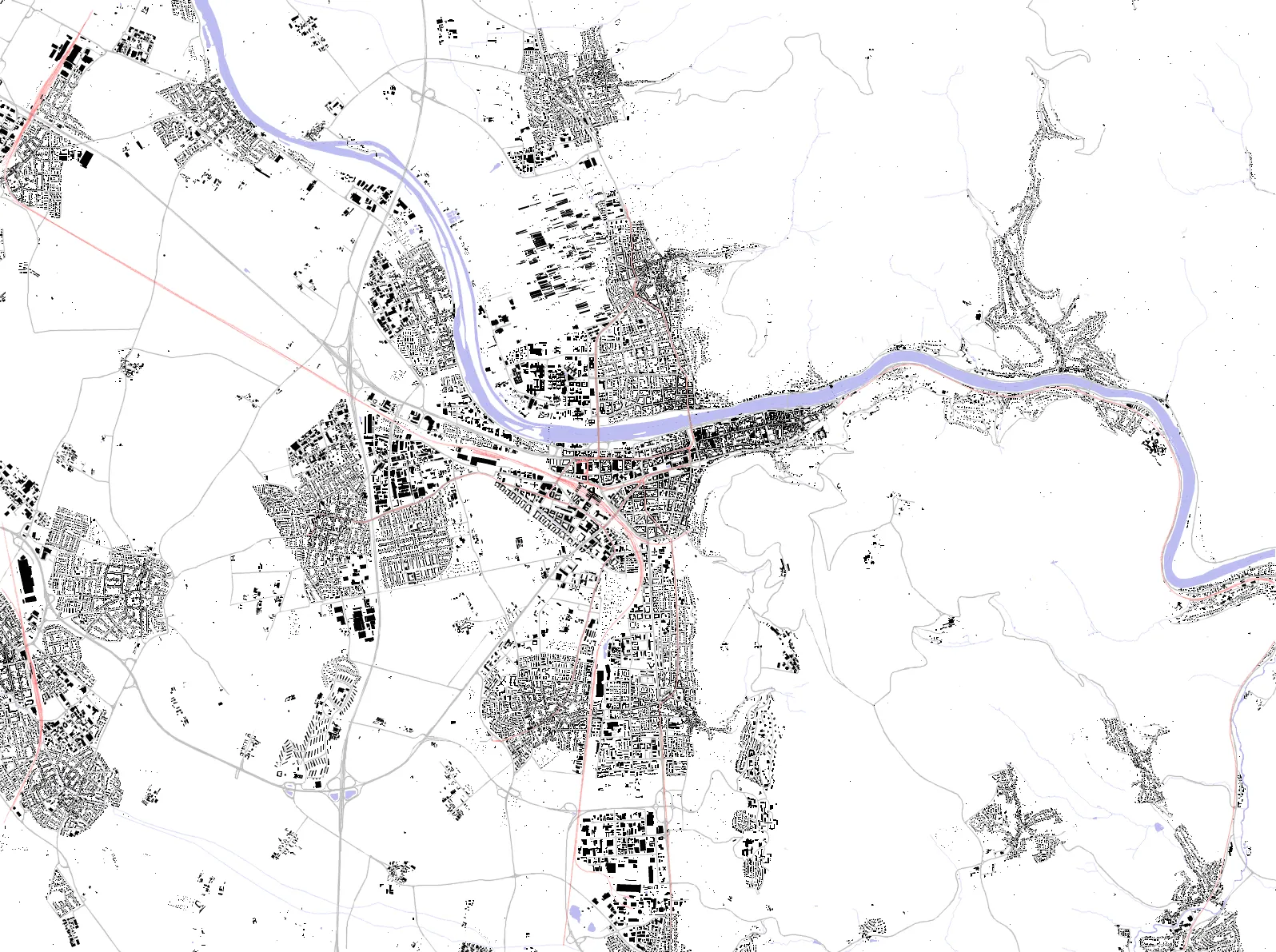 Heidelberg Schwarzplan