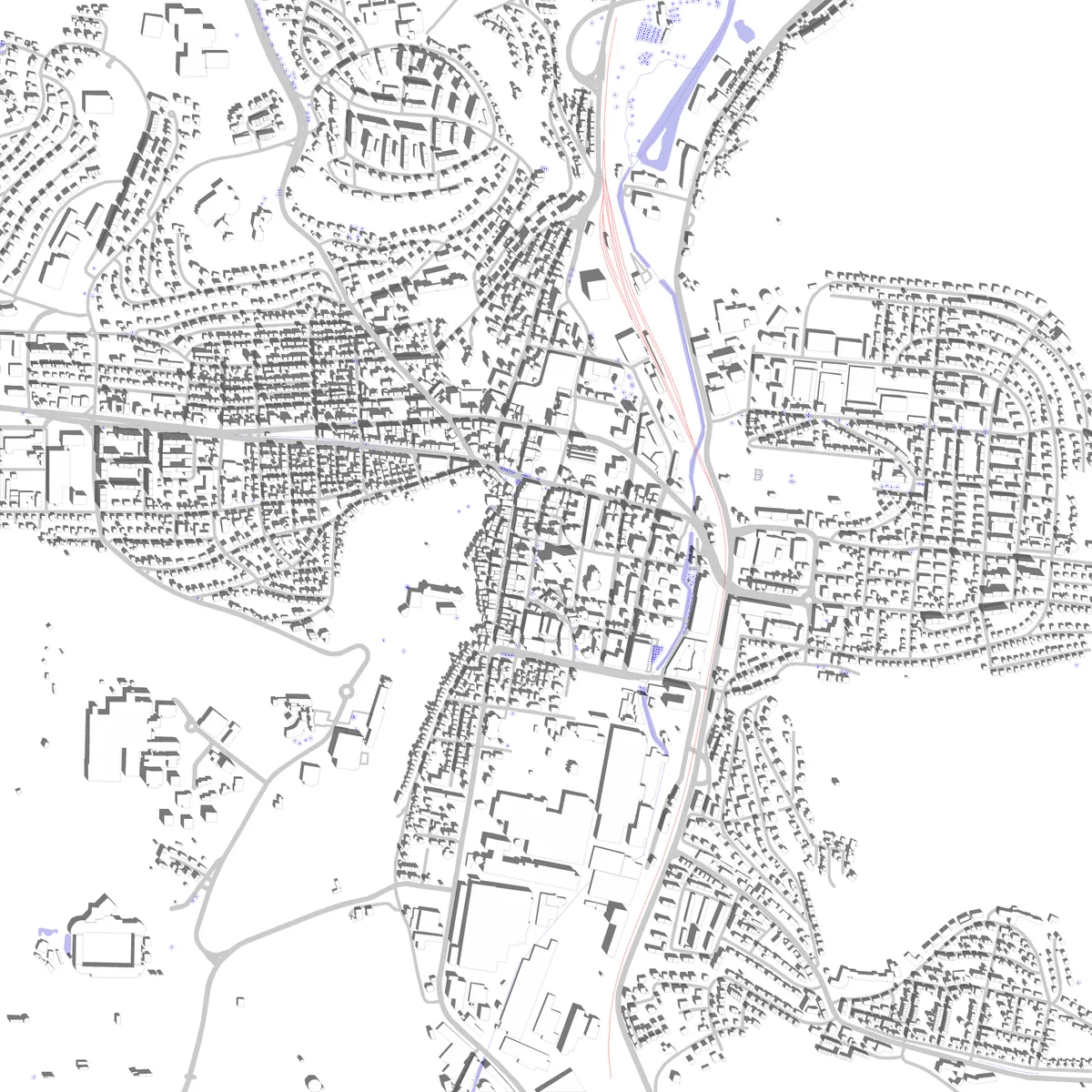 Heidenheim an der Brenz site plan (2.5 km)