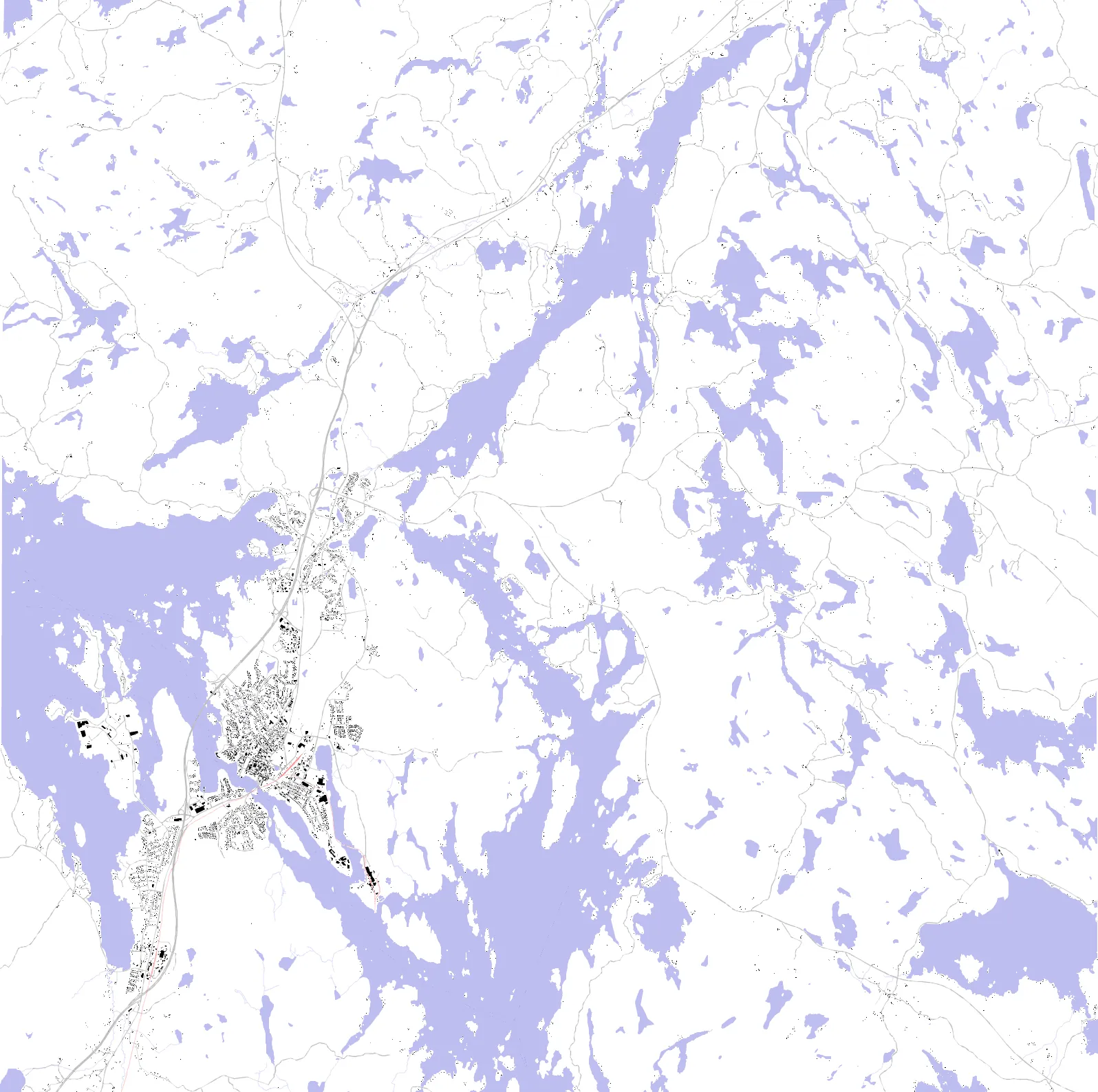 Heinola figure ground plan