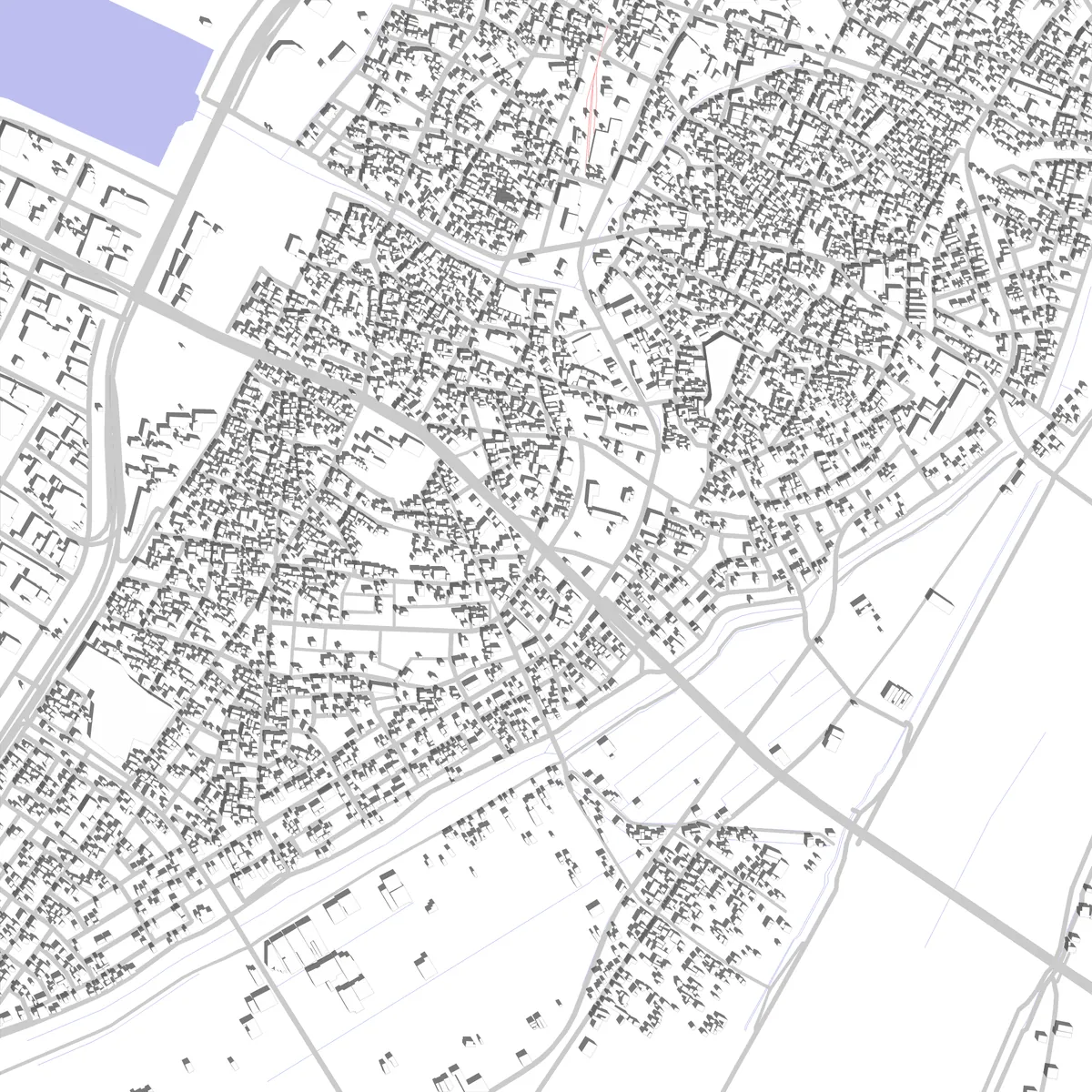 Hekinan site plan (2.5 km)