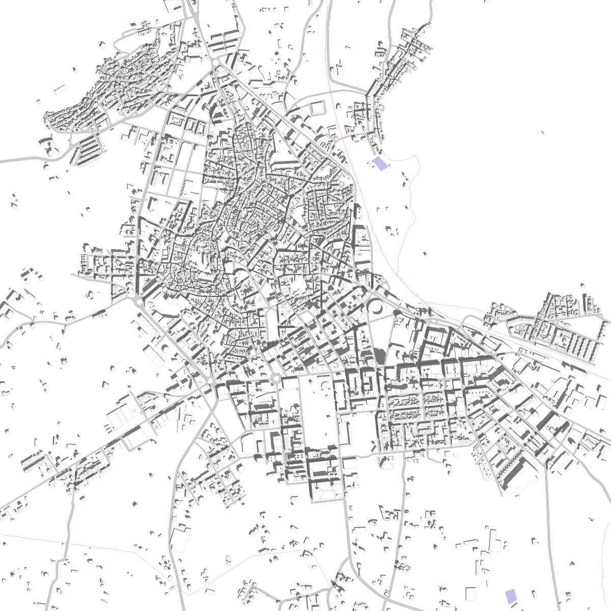 Hellín site plan (2.5 km)