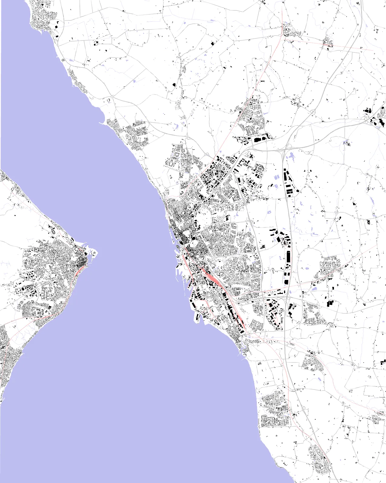 Helsingborg figur-bakgrundsplan