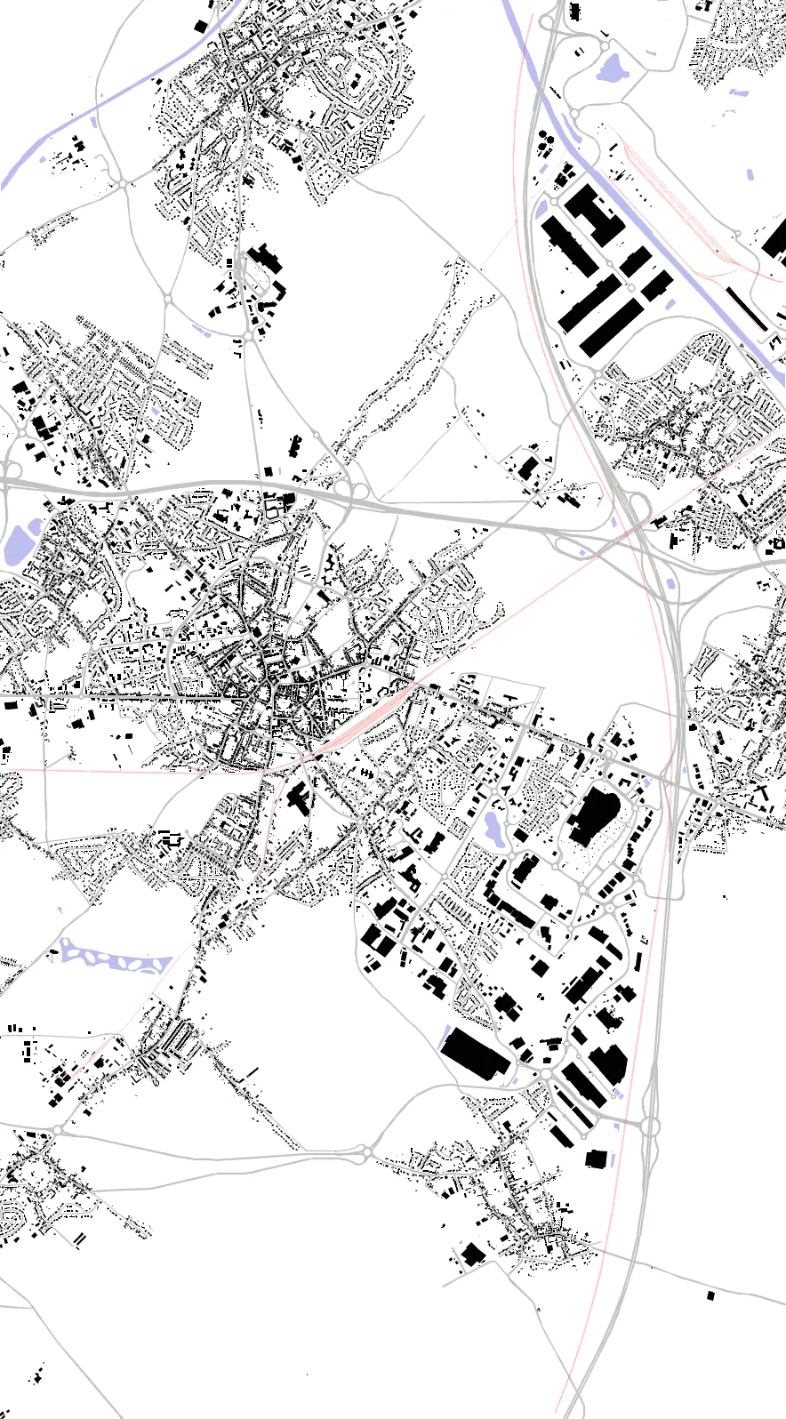 Hénin-Beaumont plan de masse