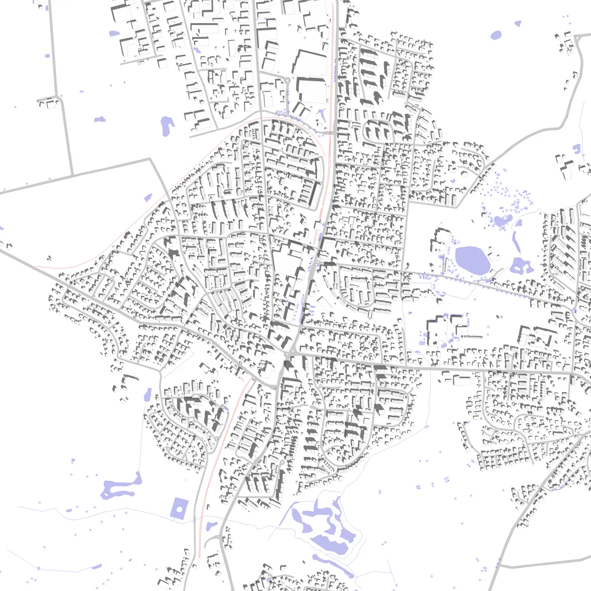 Henstedt-Ulzburg Lageplan (2,5 km)