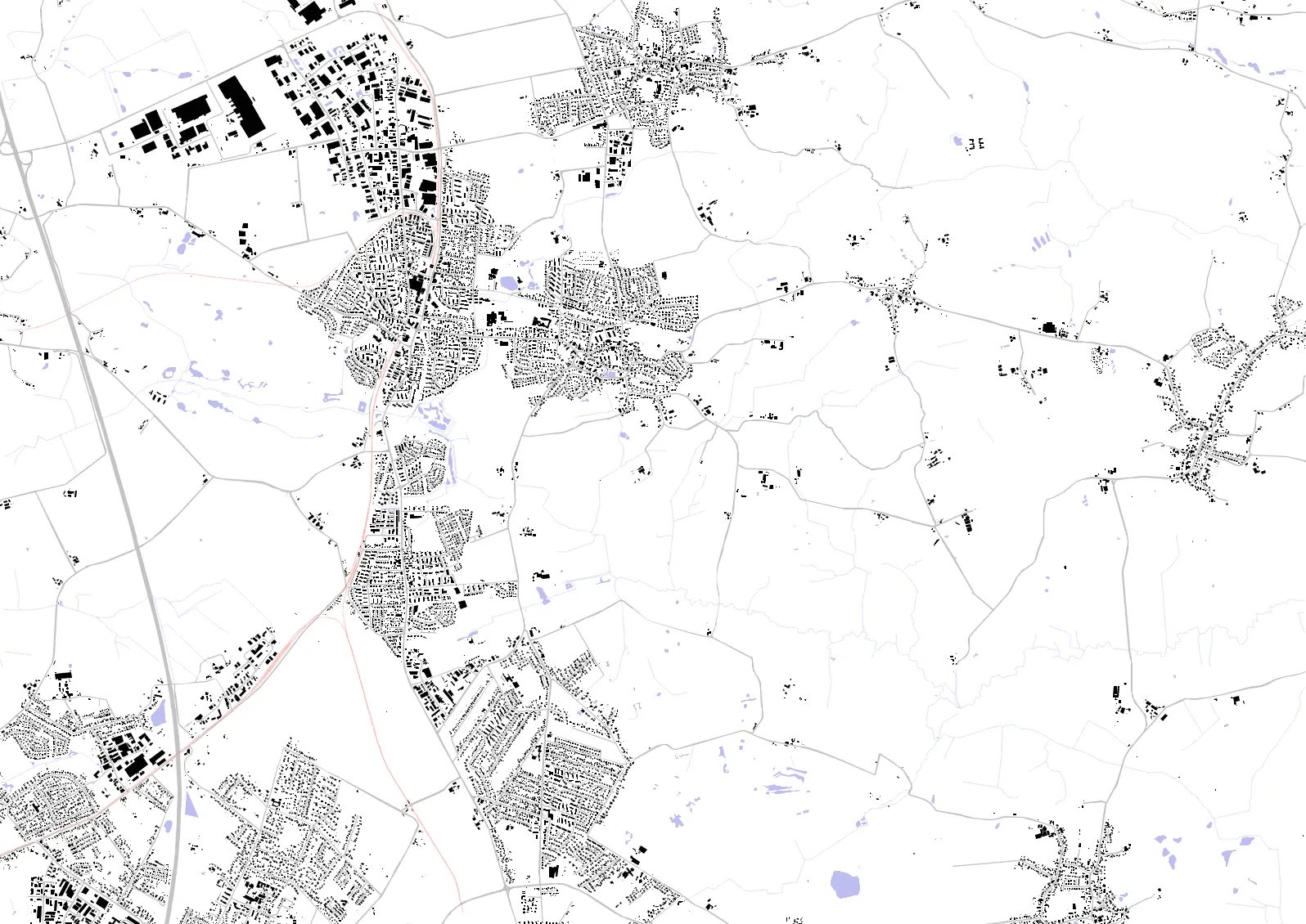 Henstedt-Ulzburg Schwarzplan