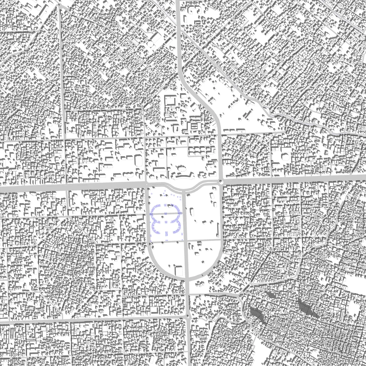 Herat site plan (2.5 km)