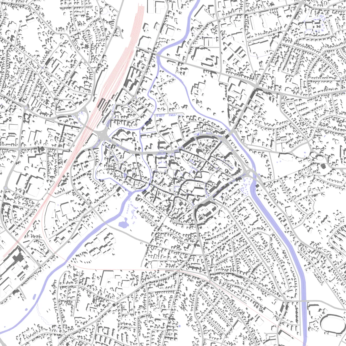 Herford site plan (2.5 km)