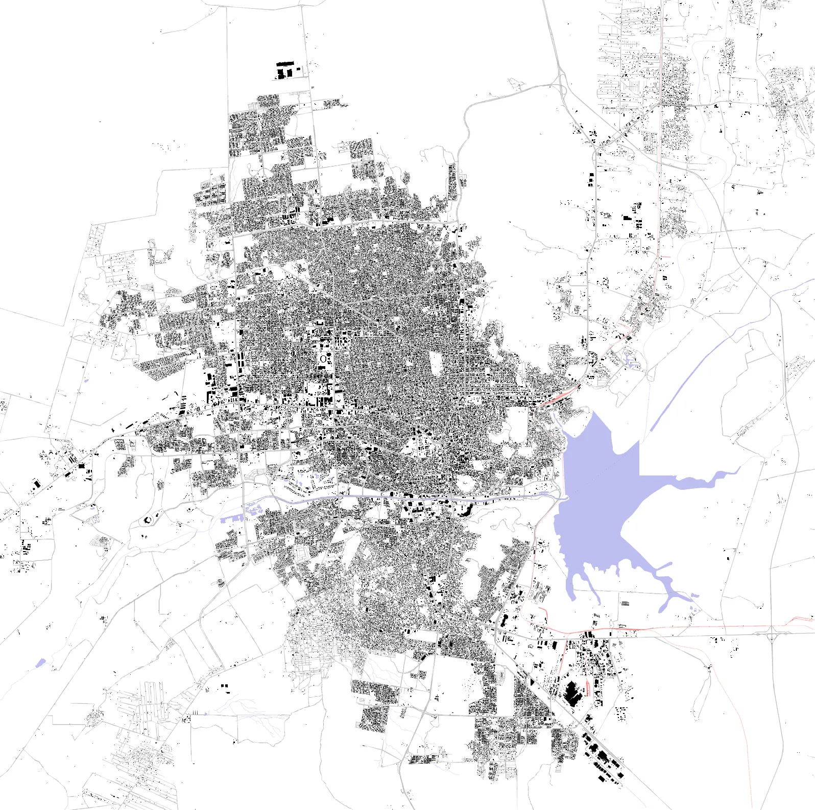 Hermosillo Schwarzplan