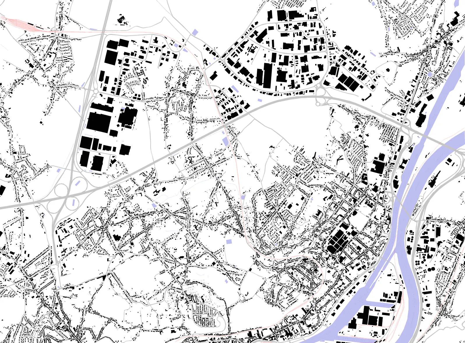 Herstal Schwarzplan