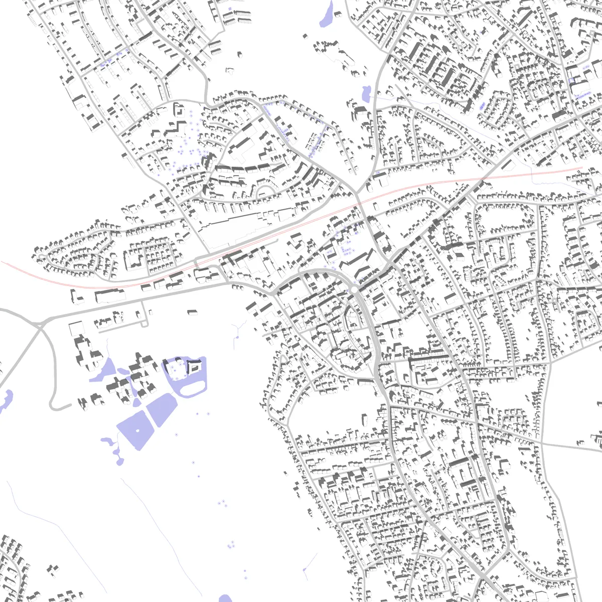 Herten Lageplan (2,5 km)