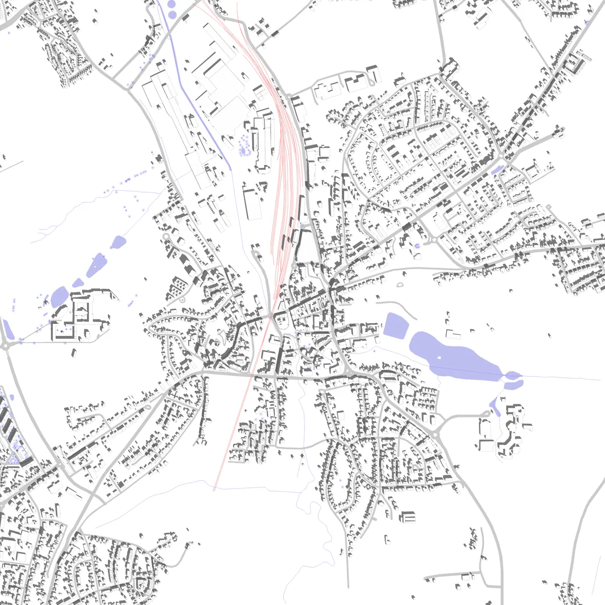 Herzogenrath Lageplan (2,5 km)