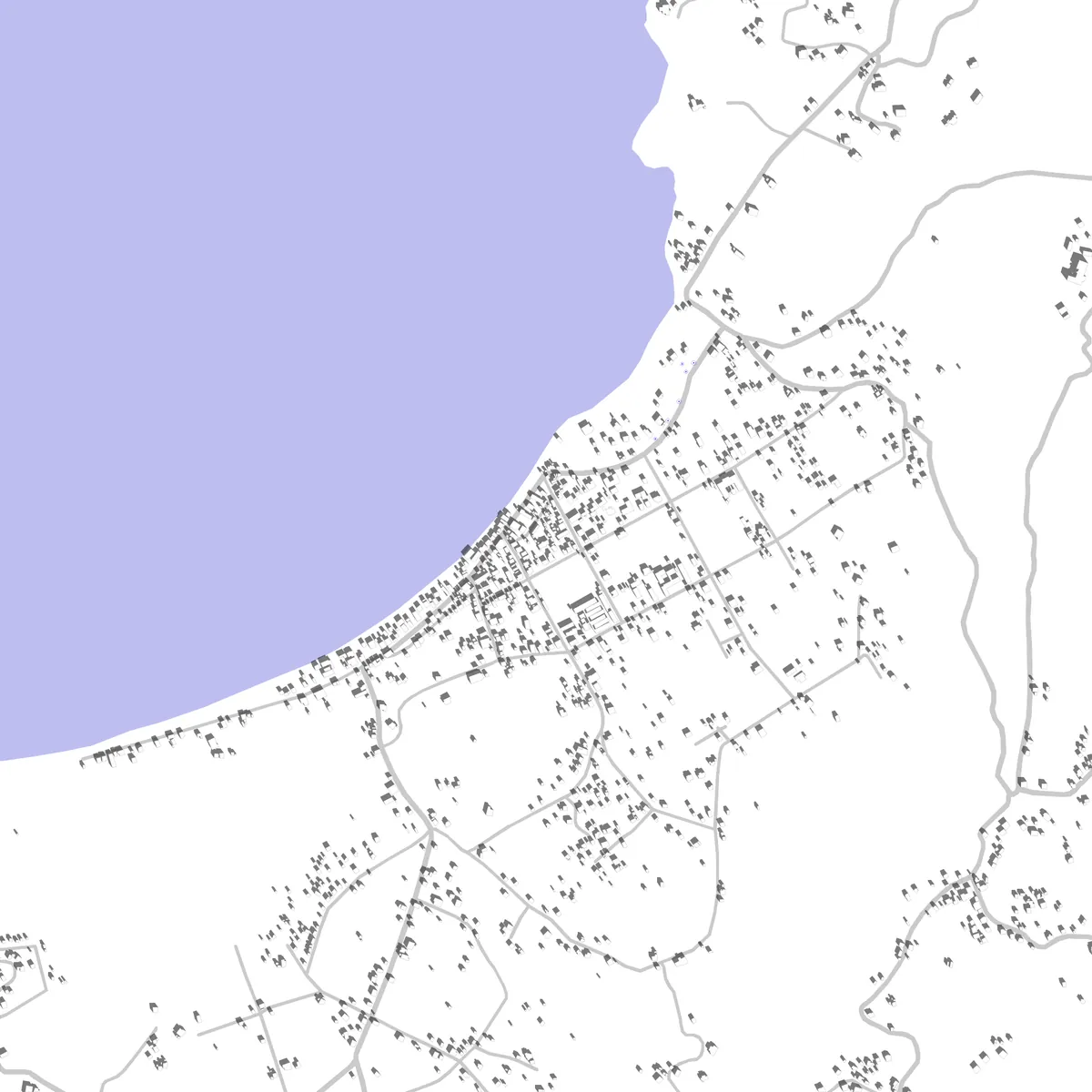 Hillsborough Lageplan (2,5 km)