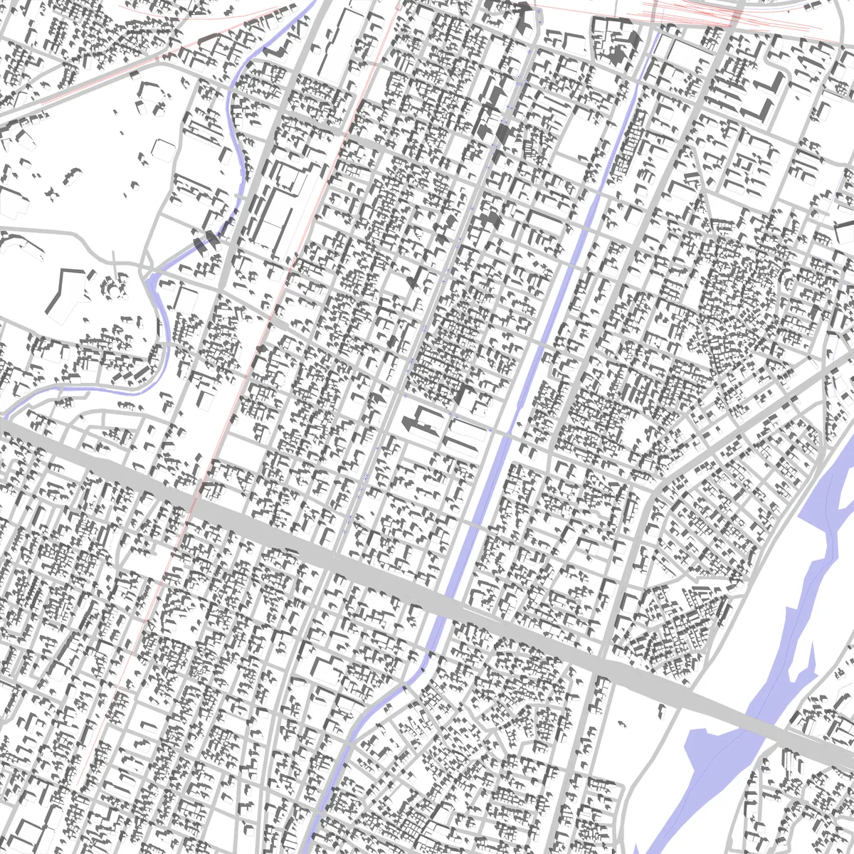 Himeji site plan (2.5 km)