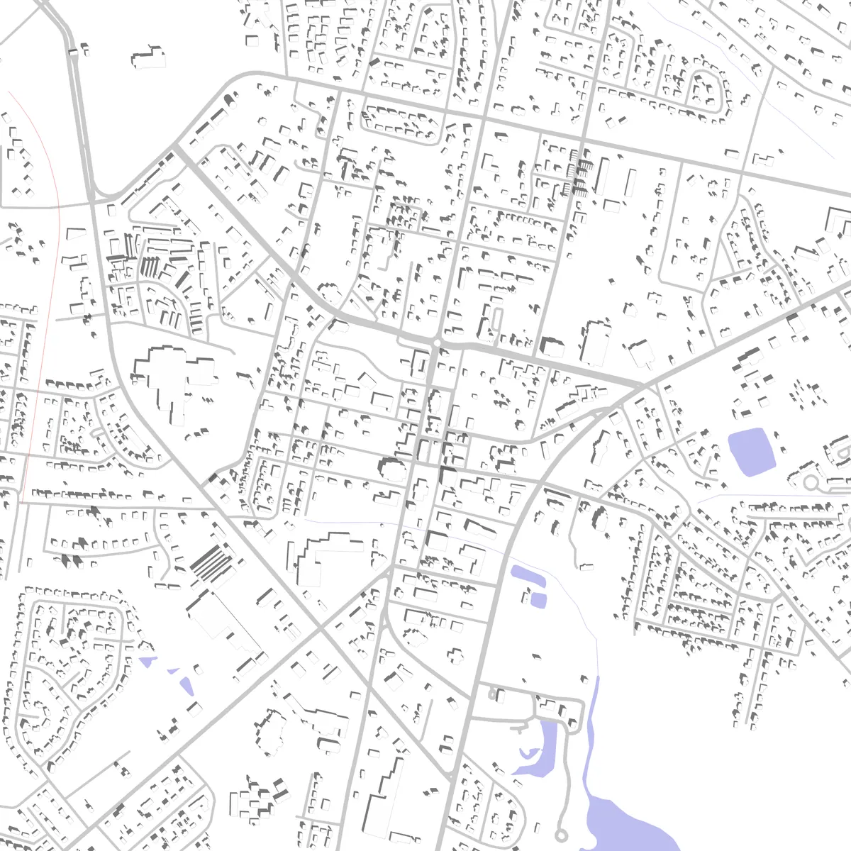 Hinesville site plan (2.5 km)