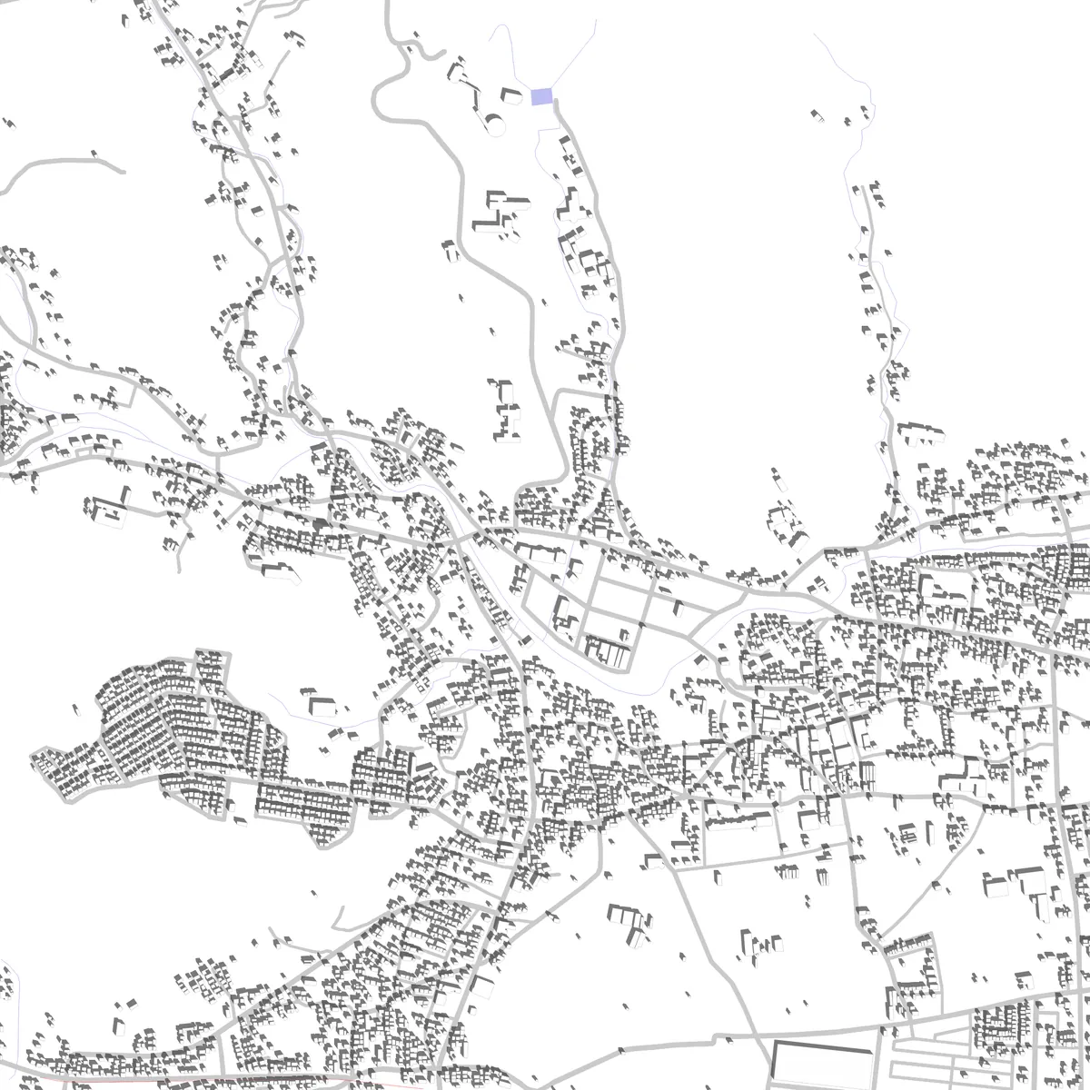 日の出 敷地図 (2.5 km)