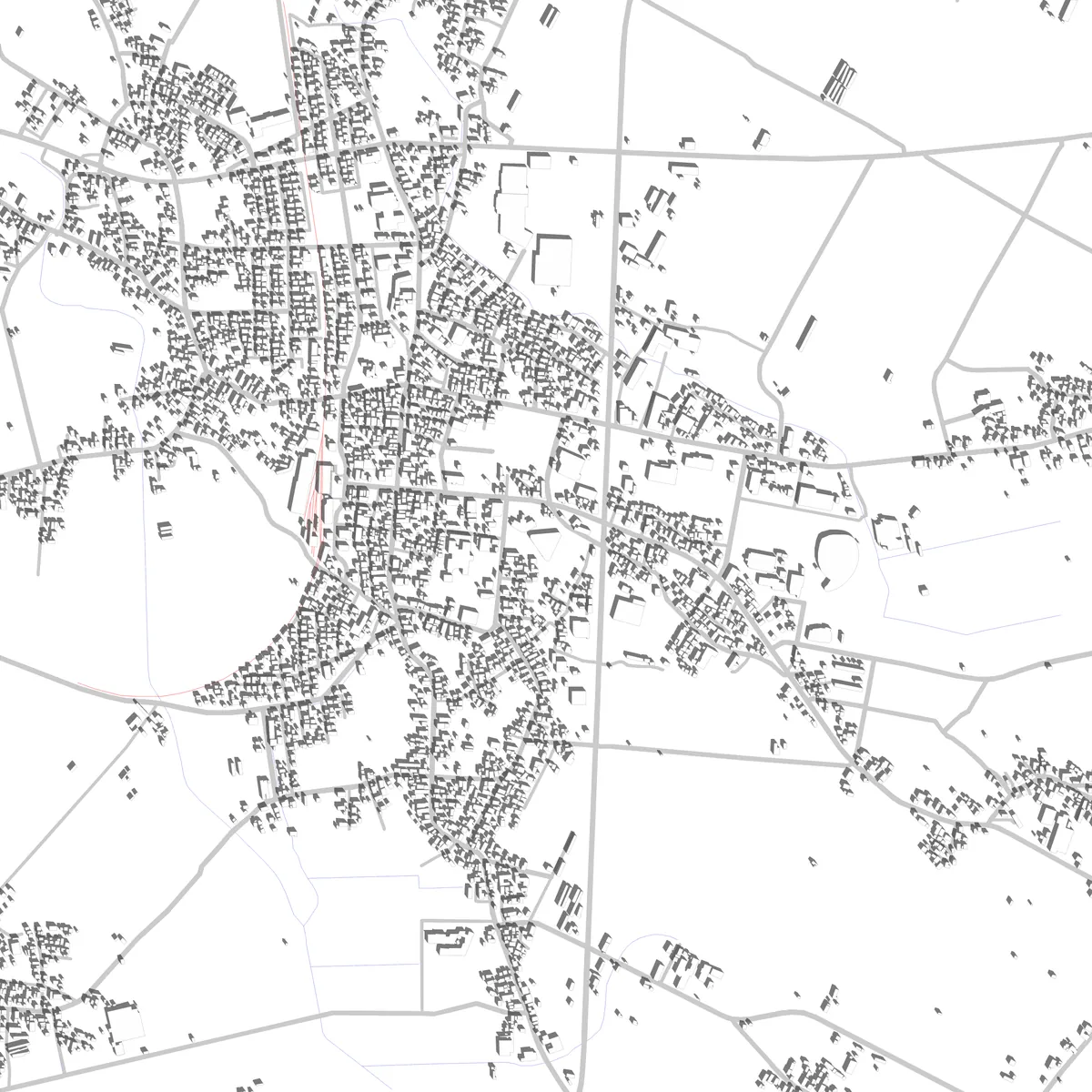 Hirakawa site plan (2.5 km)