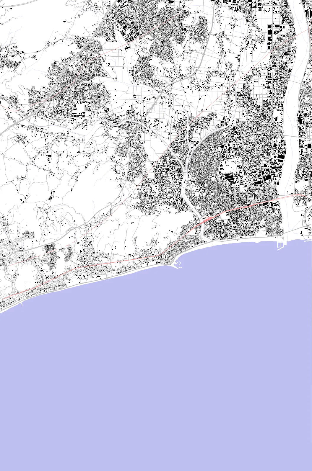 Hiratsuka figure ground plan