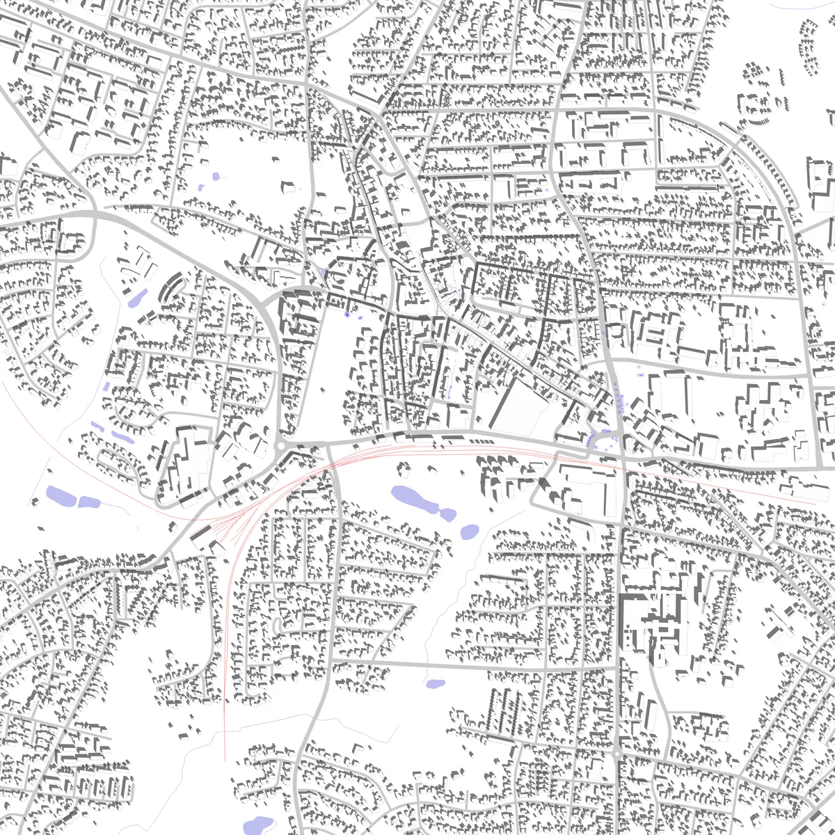 Hjørring situationsplan (2,5 km)