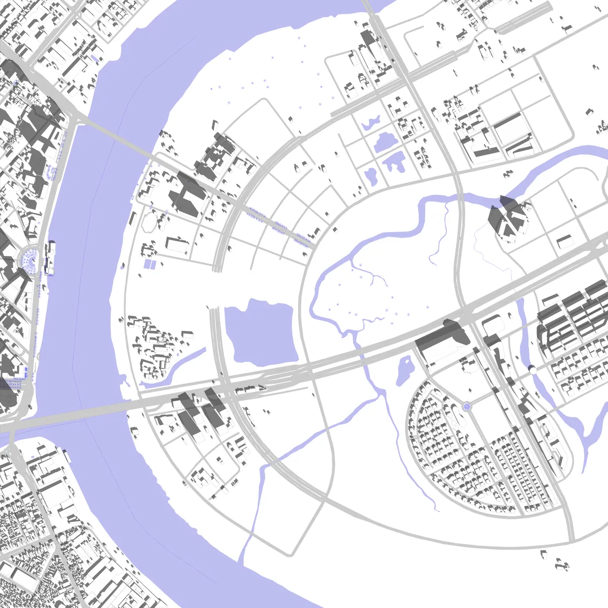 Ho Chi Minh City site plan (2.5 km)