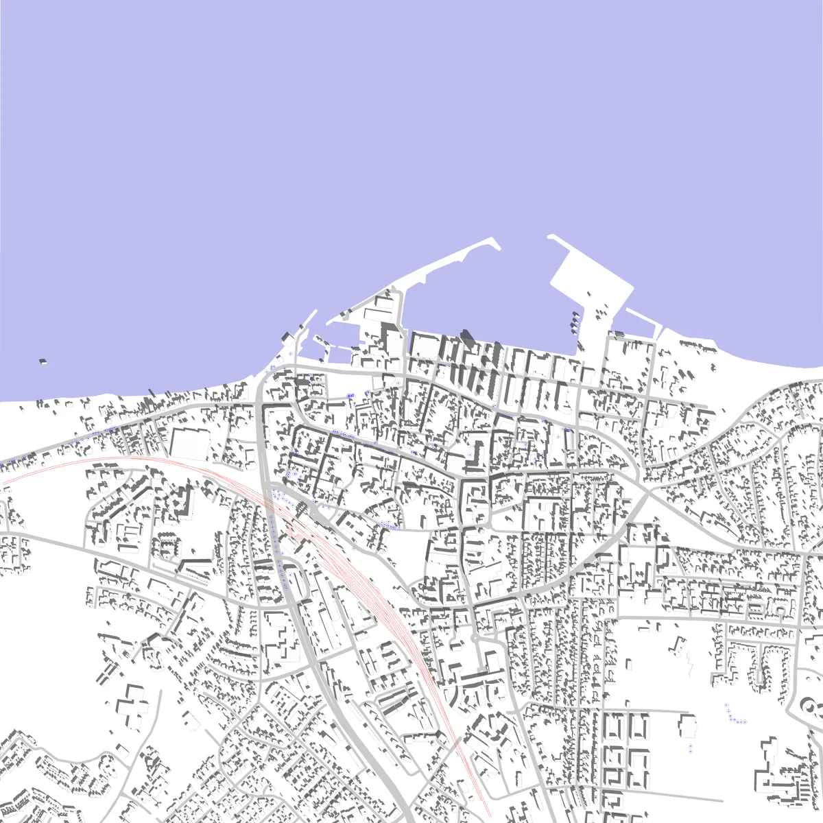 Holbæk site plan (2.5 km)