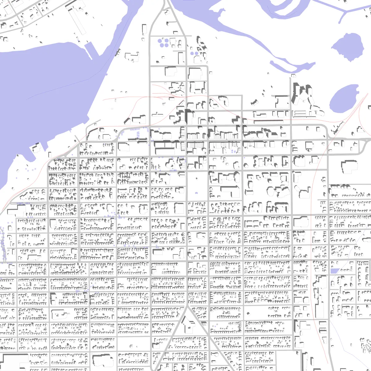 Holland site plan (2.5 km)