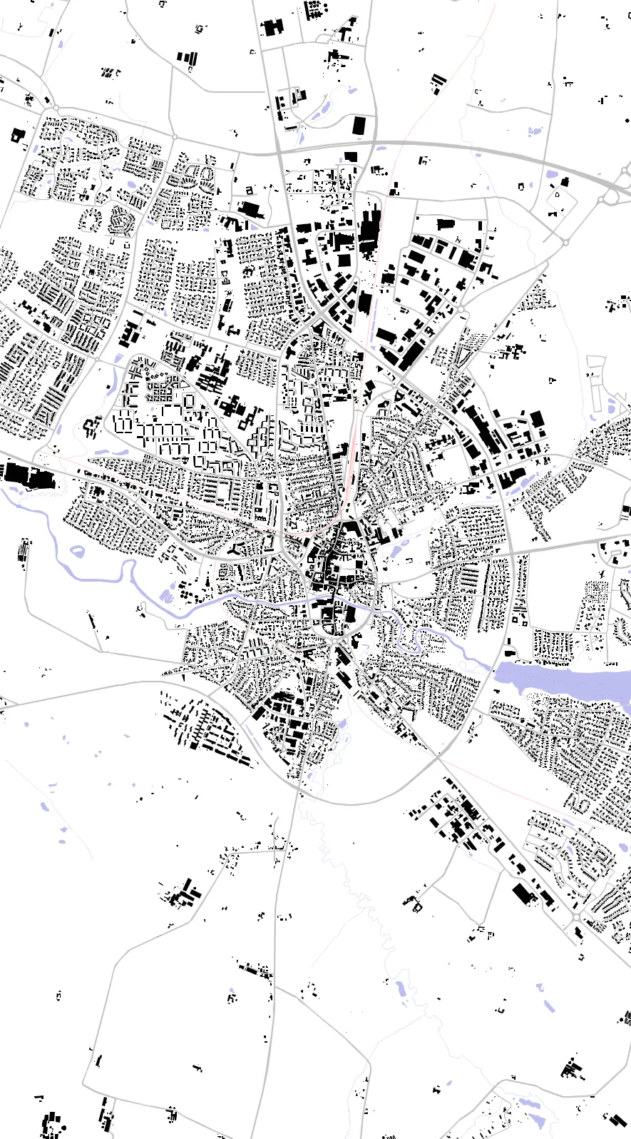 Holstebro figur-grund-plan
